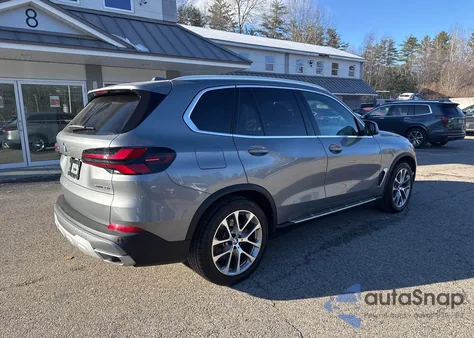 2024 BMW X5 xDrive40I from USA, damaged, VIN 5UX23EU07R9T67105